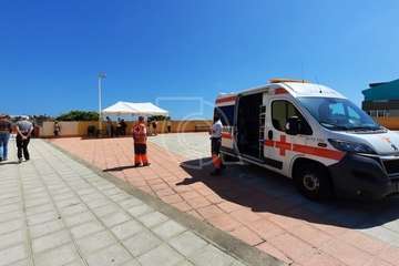 La campaña de vacunación de dos días de duración se lleva a cabo en las instalaciones de San Juan Bosco/TA.